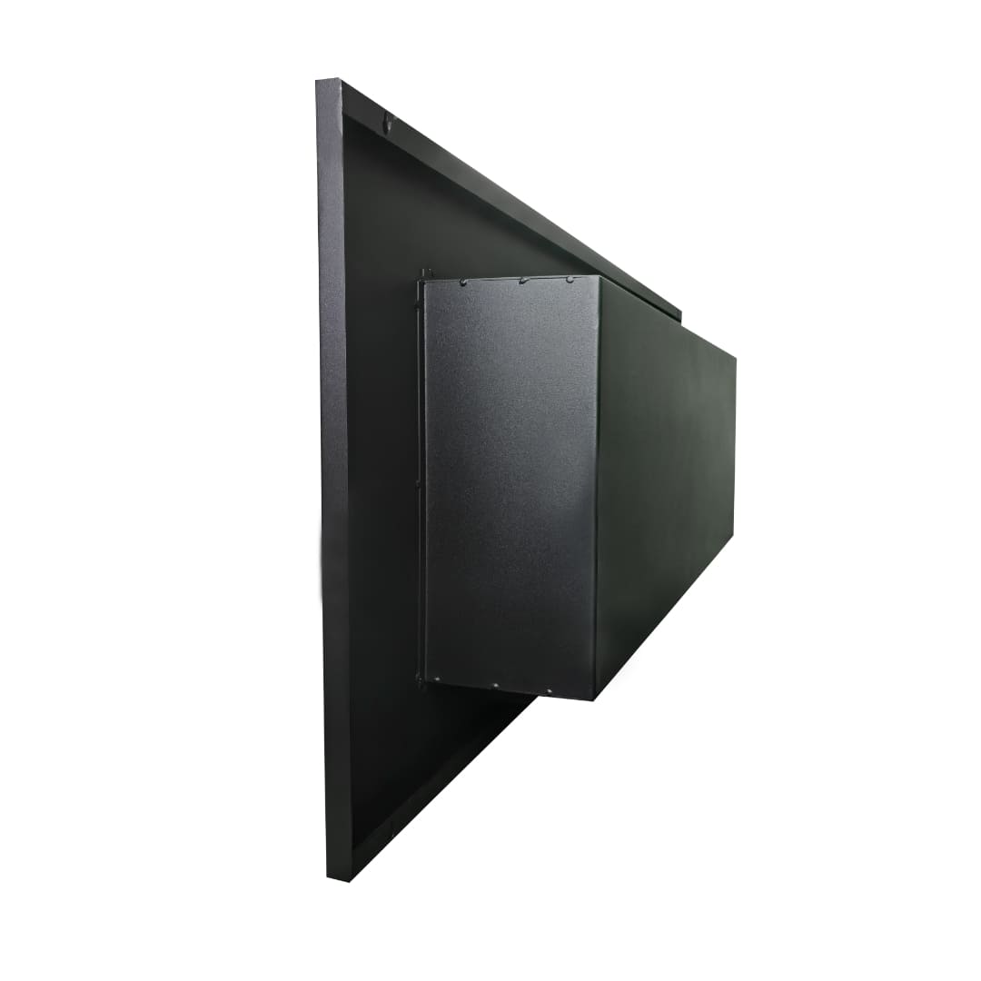 Биокамин "Русский огонь" Модерн 900V встраиваемый с декоративным стеклом (стемалитом) по цене 35 650 руб.