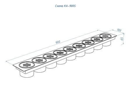 Каминный адаптер Lux Fire D85-900S Каминный адаптер Lux Fire D85-900S по цене 22 220 руб.