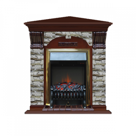 Арочный Алтай угловой (красное дерево)+Fobos Brass