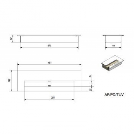 Биокамин Kratki CHARLIE 2, TUV медь по цене 
