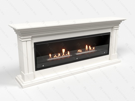 Биокамин Lux Fire с порталом Ромео 60, белый Биокамин Lux Fire с порталом Ромео 60, белый по цене 151 792 руб.