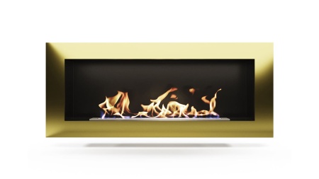 Биокамин "Русский огонь" Барокко 1200N настенный с защитным стеклом по цене 46 250 руб.