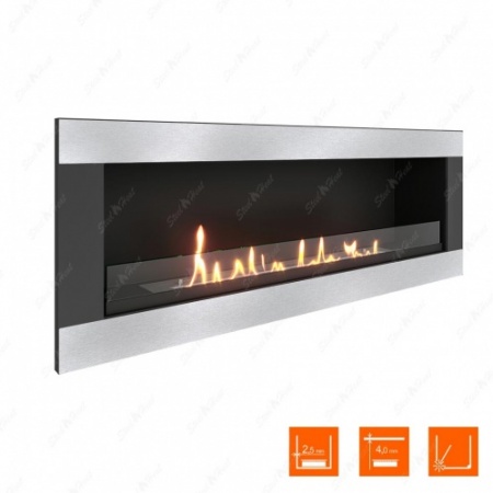 Биокамин SteelHeat ONE-H 1100 стекло по цене 45 570 руб.