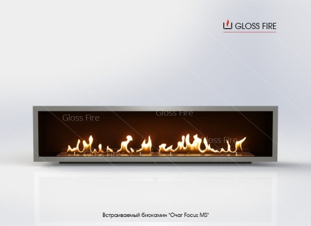 Встраиваемый биокамин Очаг Focus MS-арт.008 по цене 101 200 руб.